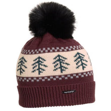 Load image into Gallery viewer, Turtlefur Castanea Faux Fur Pom Toque