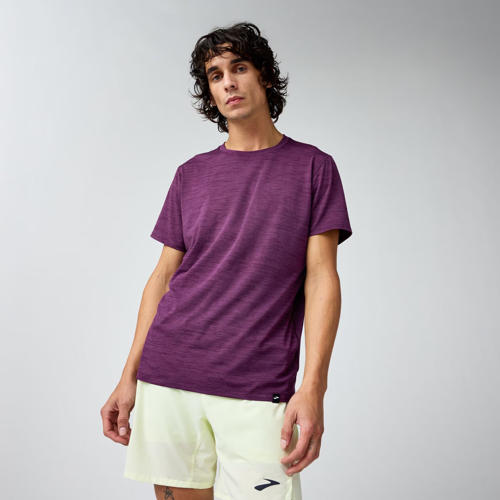Mens Brooks Luxe Short Sleeve