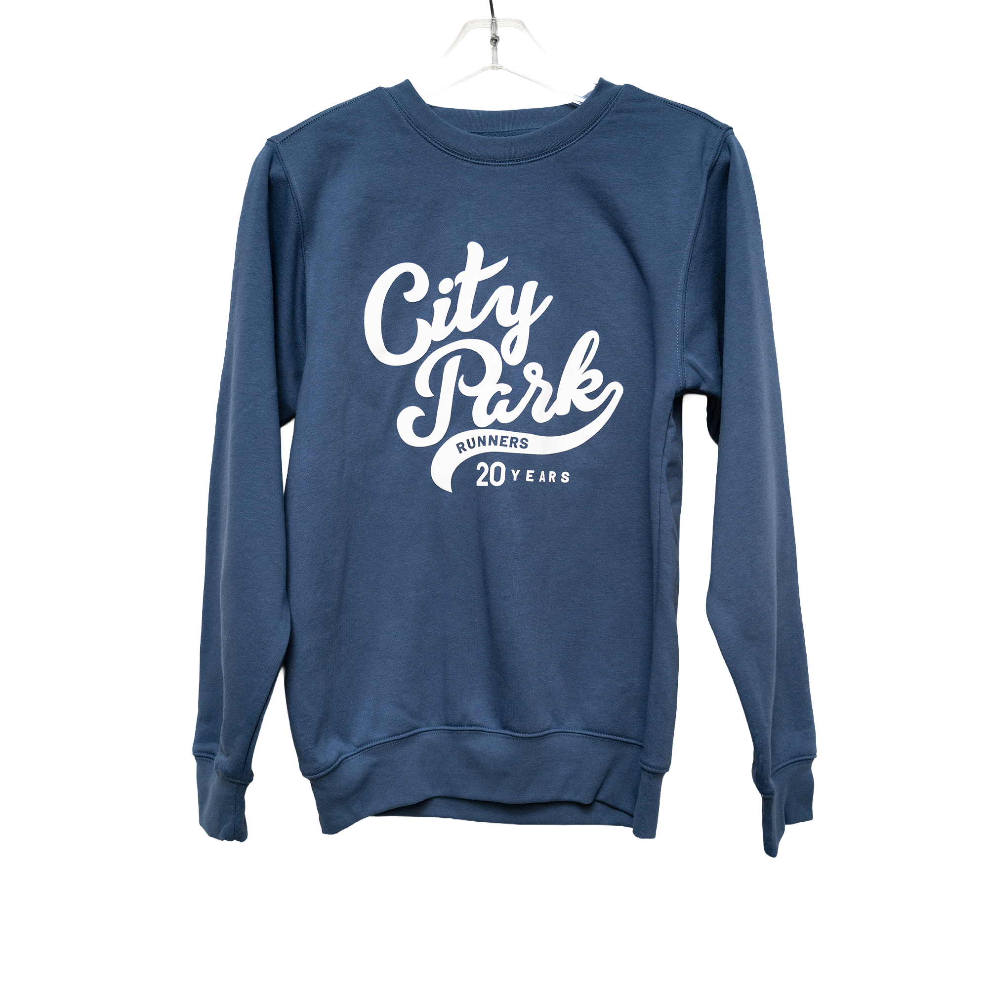 20th Anniversary City Park Runners Script Crewneck