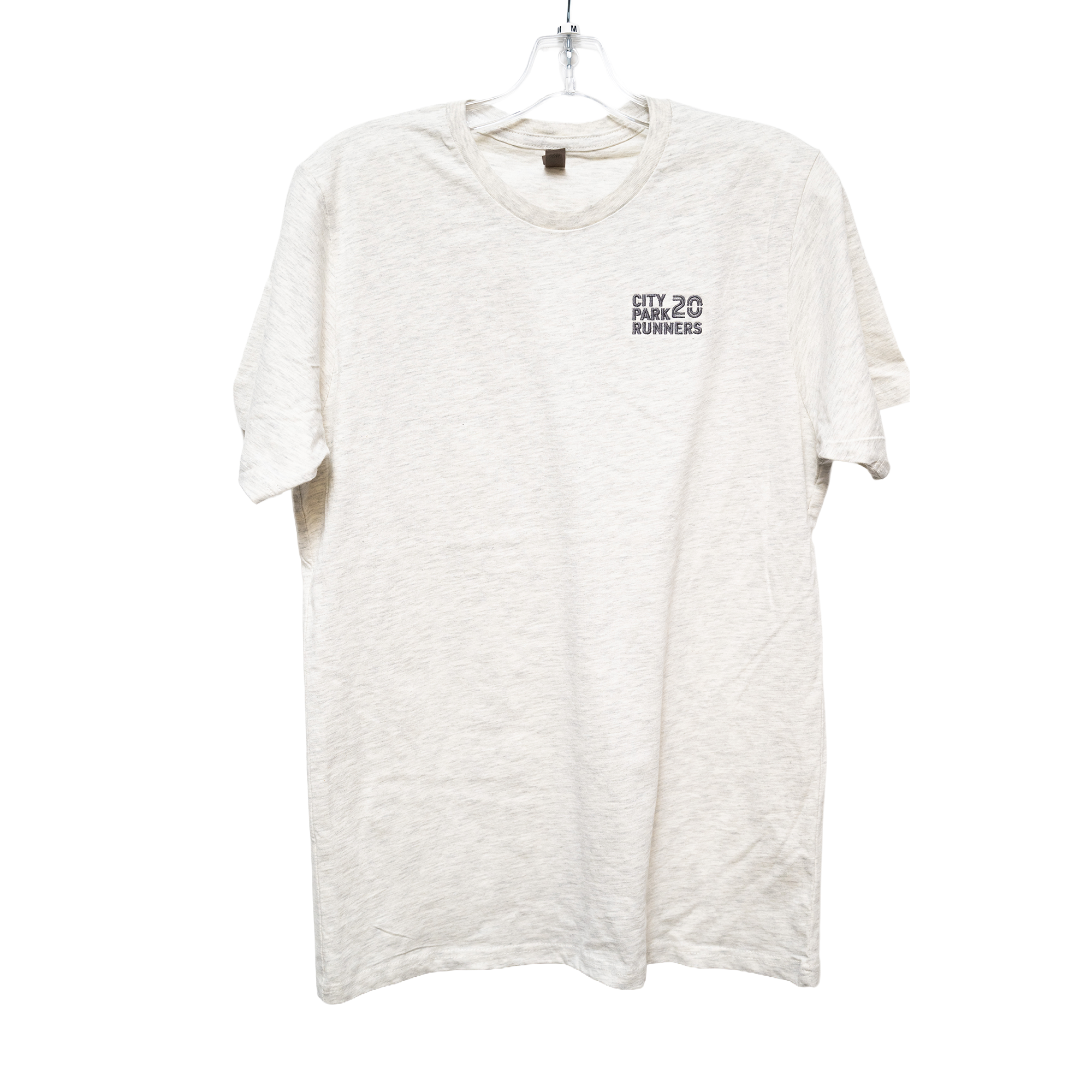 20th Anniversary Embroidered Front T-Shirt Print Back