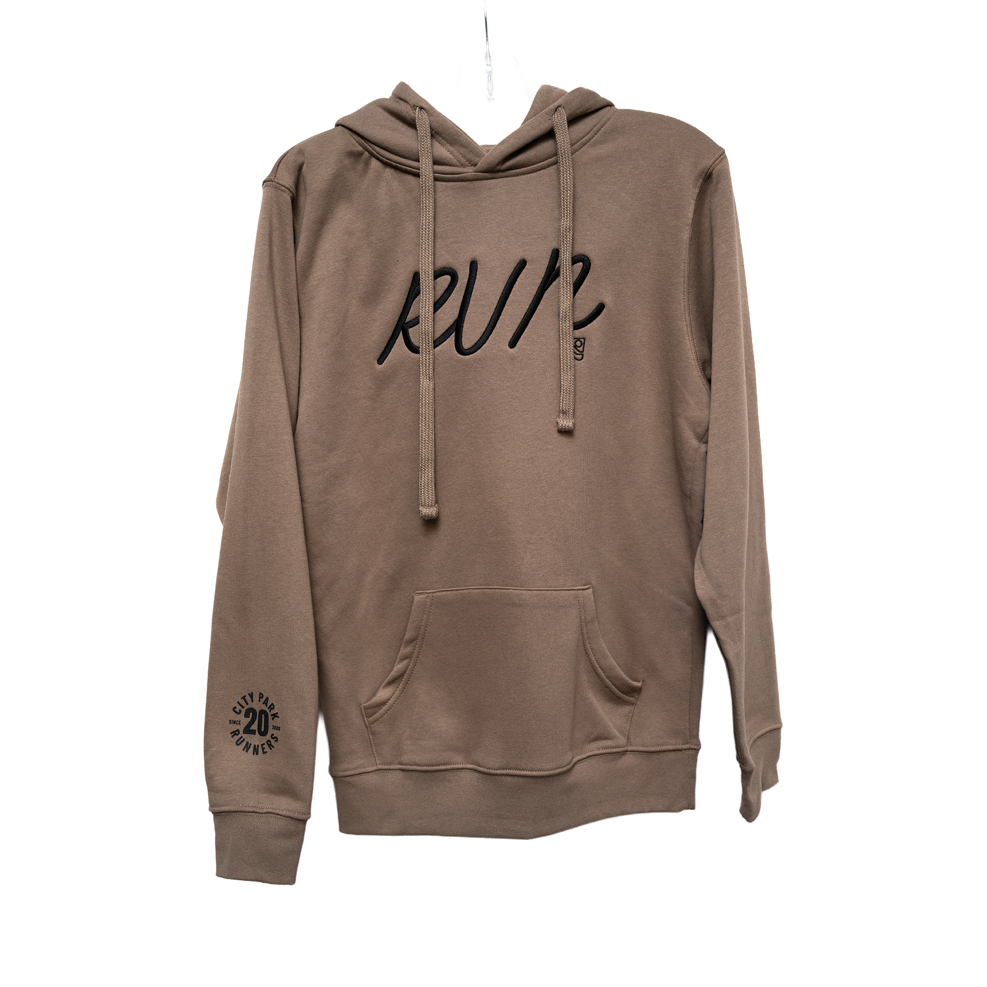 20th Anniversary City Park Runners Embroidered "RUN" Hoodie
