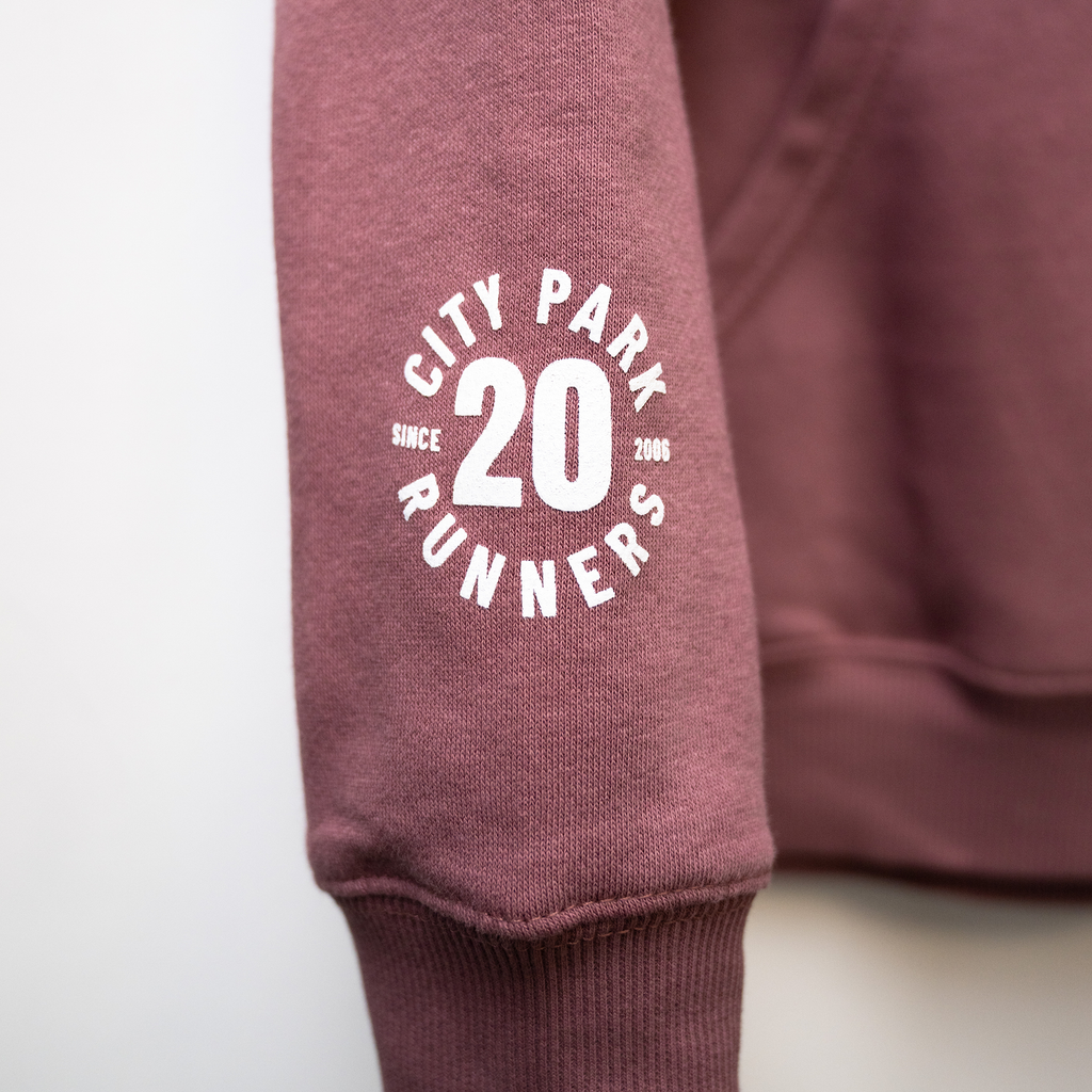 20th Anniversary City Park Runners Embroidered "RUN" Hoodie
