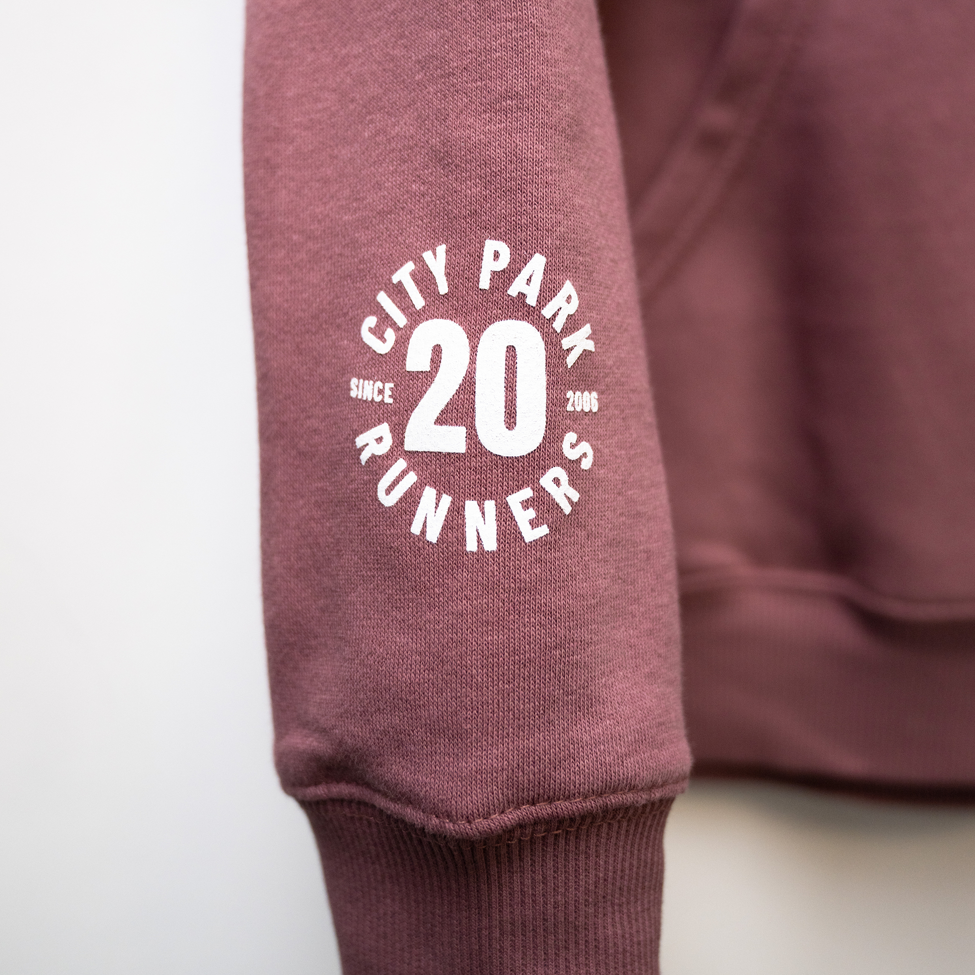 20th Anniversary City Park Runners Embroidered "RUN" Hoodie