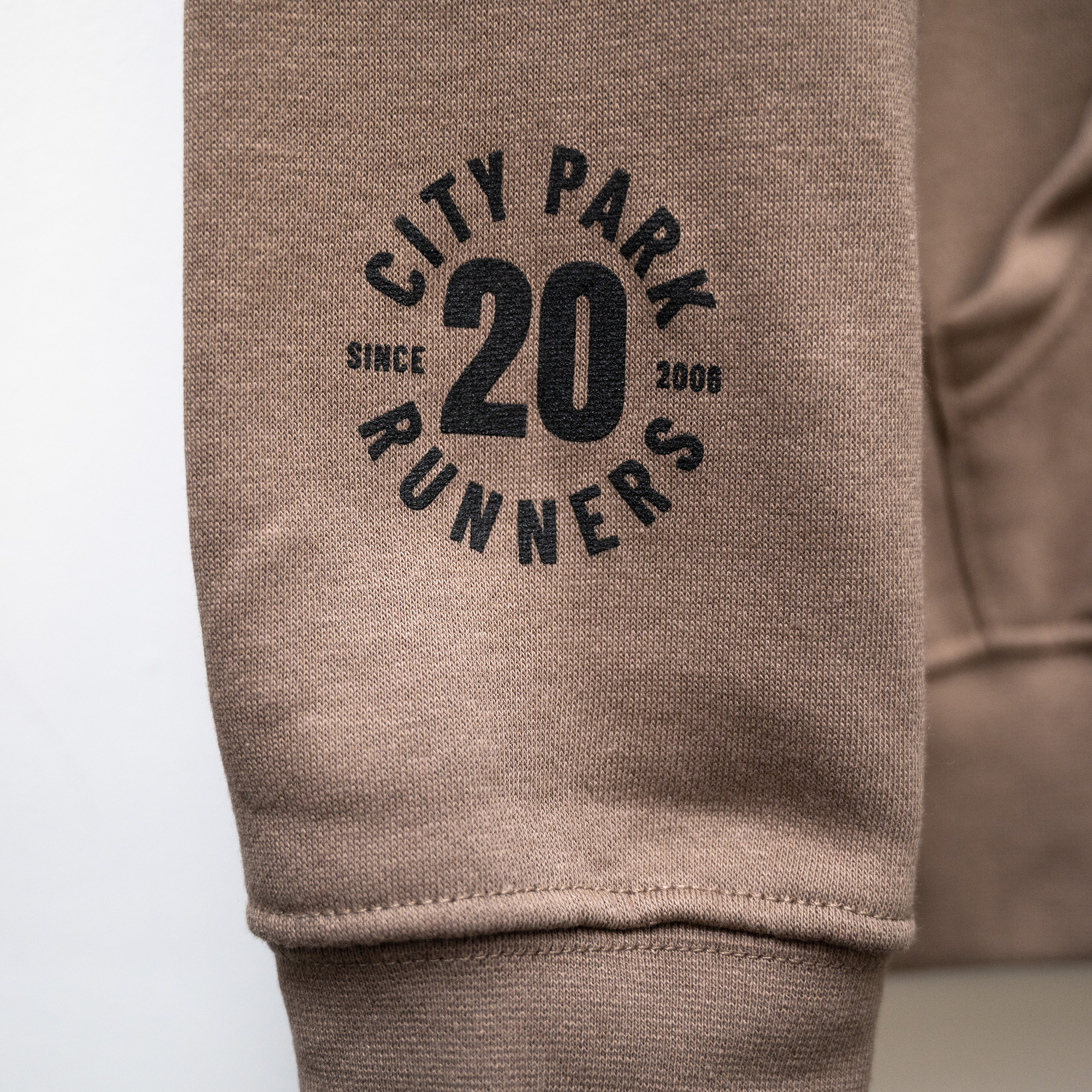 20th Anniversary City Park Runners Embroidered "RUN" Hoodie