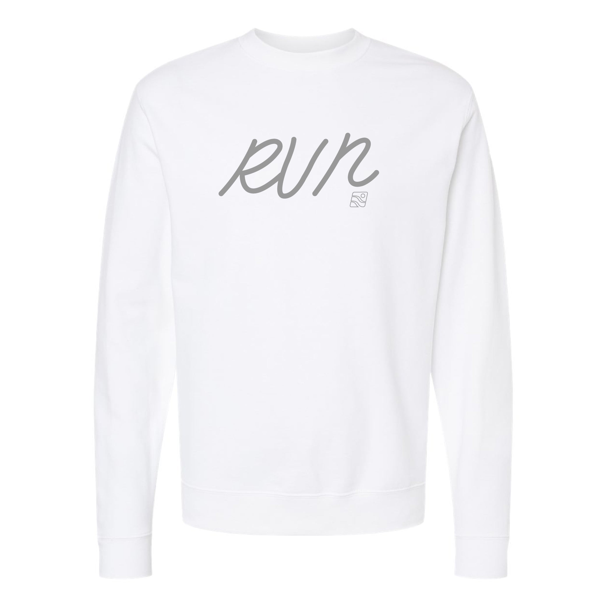 City Park Runners " RUN " Embroidered Crewneck