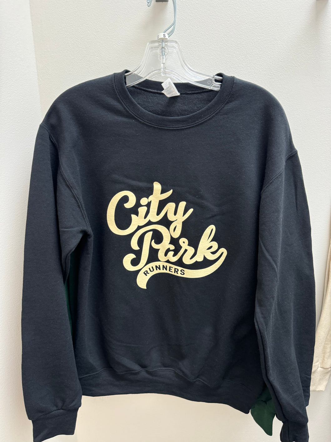 City Park Runners Retro Script Crewneck