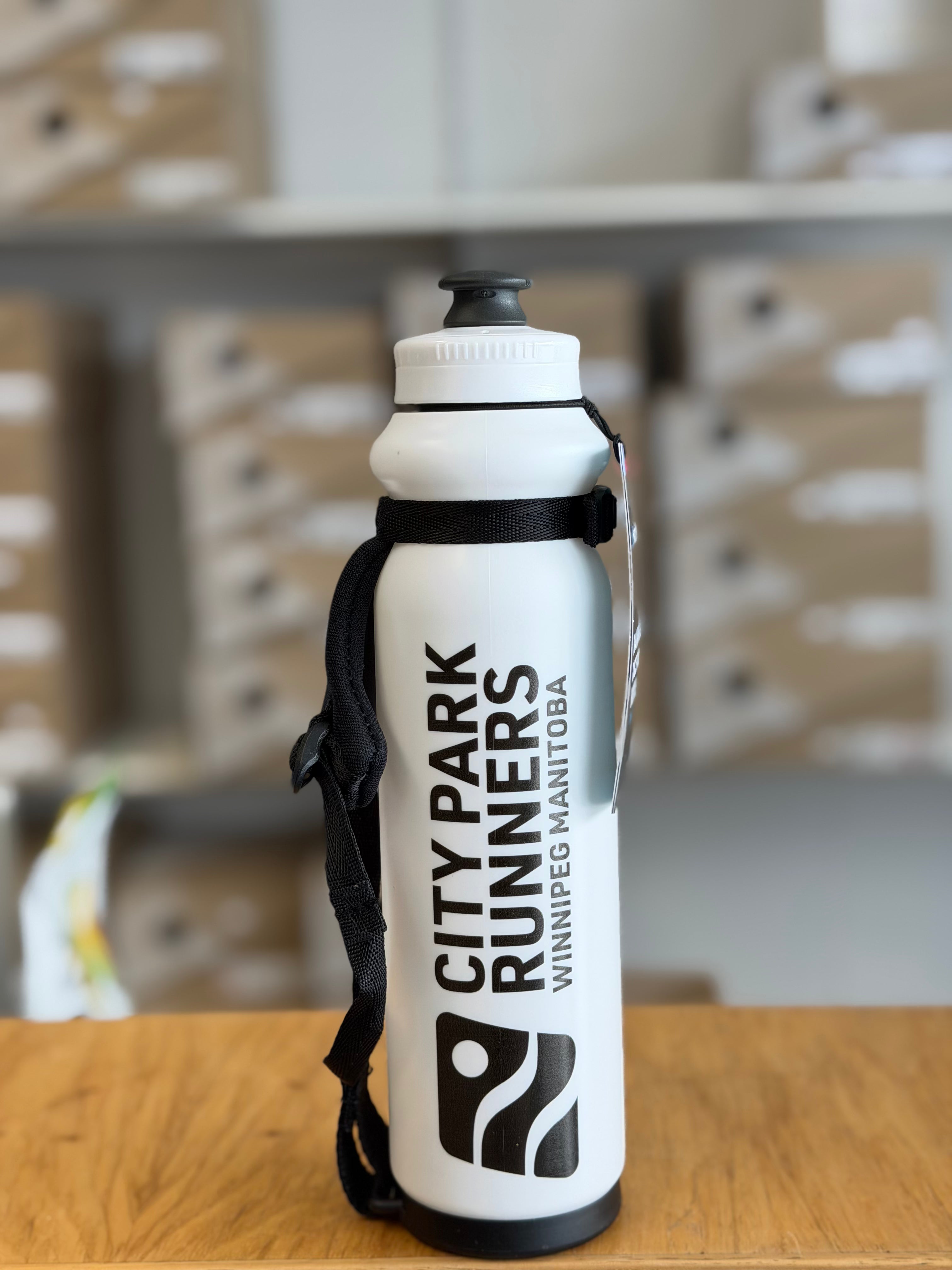 City Park Runners x HydraPak Tempo bottle w/ handle