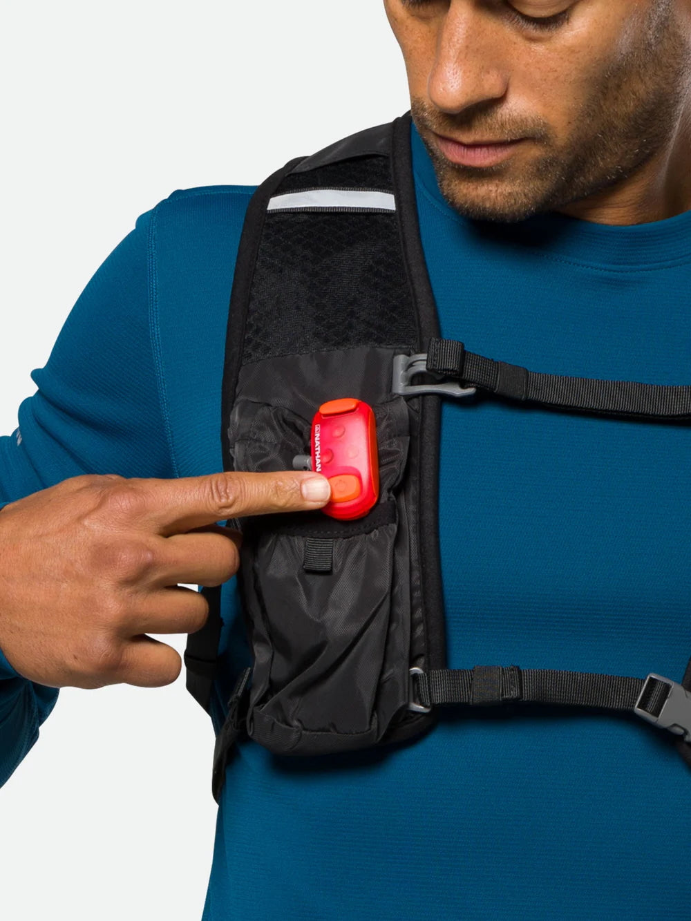 Nathan Strobe Light Safety LED Light Clip