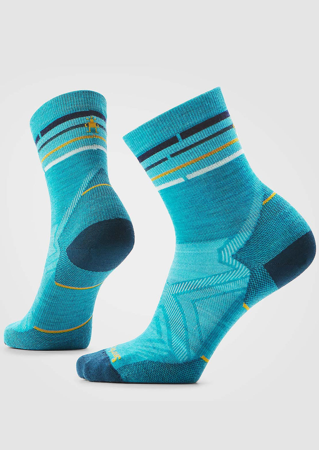 Smartwool Women's Run Zero Cushion Mid Crew Socks