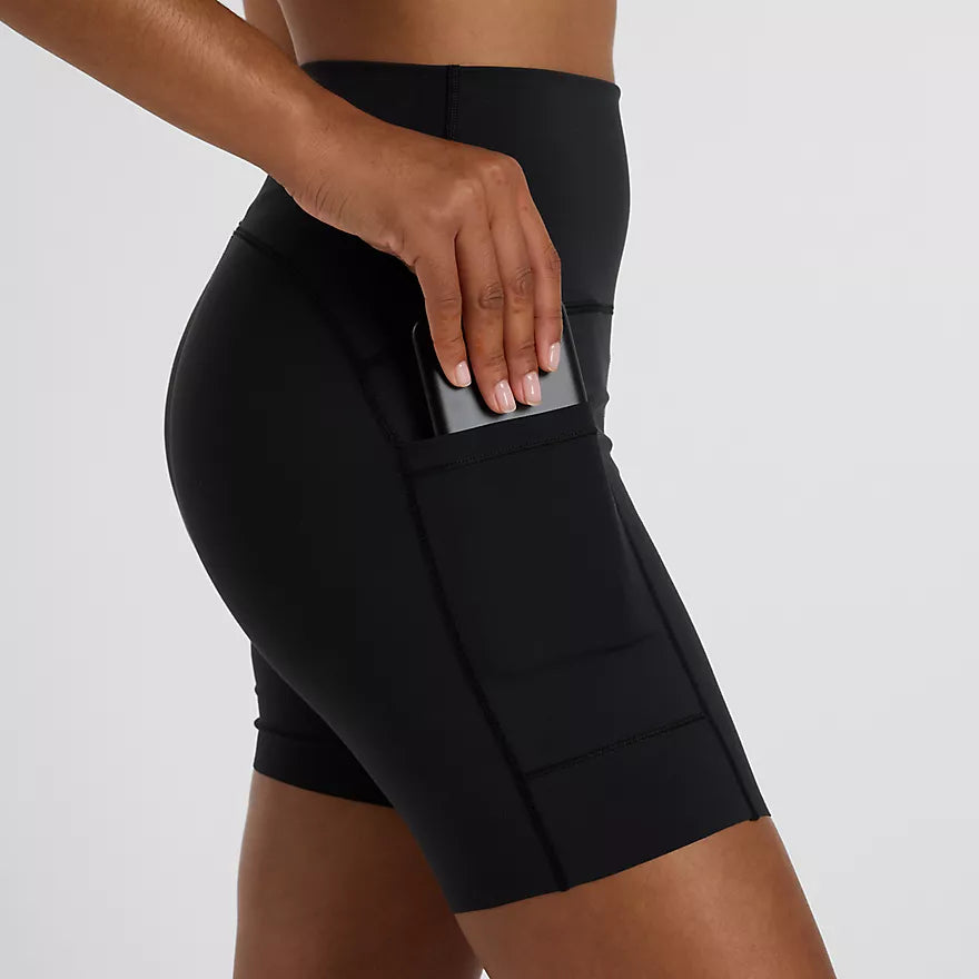 Women's NB Sleek Pocket High Rise Short 6"