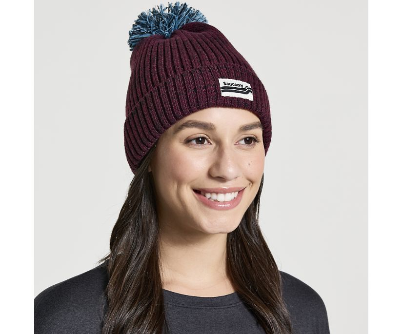 Saucony Rested Pom Beanie